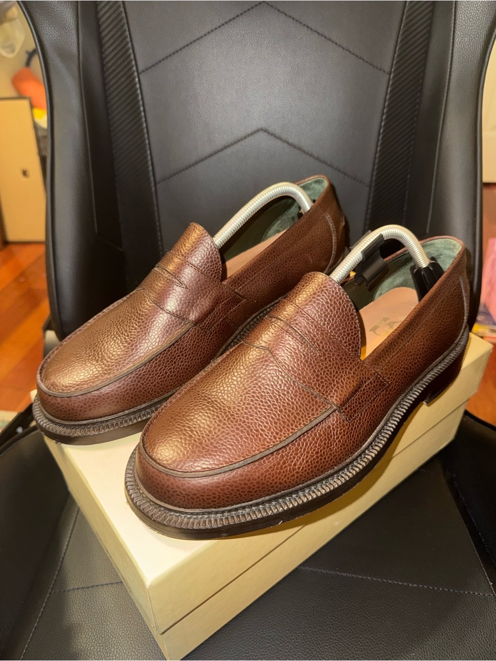 Blackstock & Weber Ellis Loafer 9.5 Brown Mens